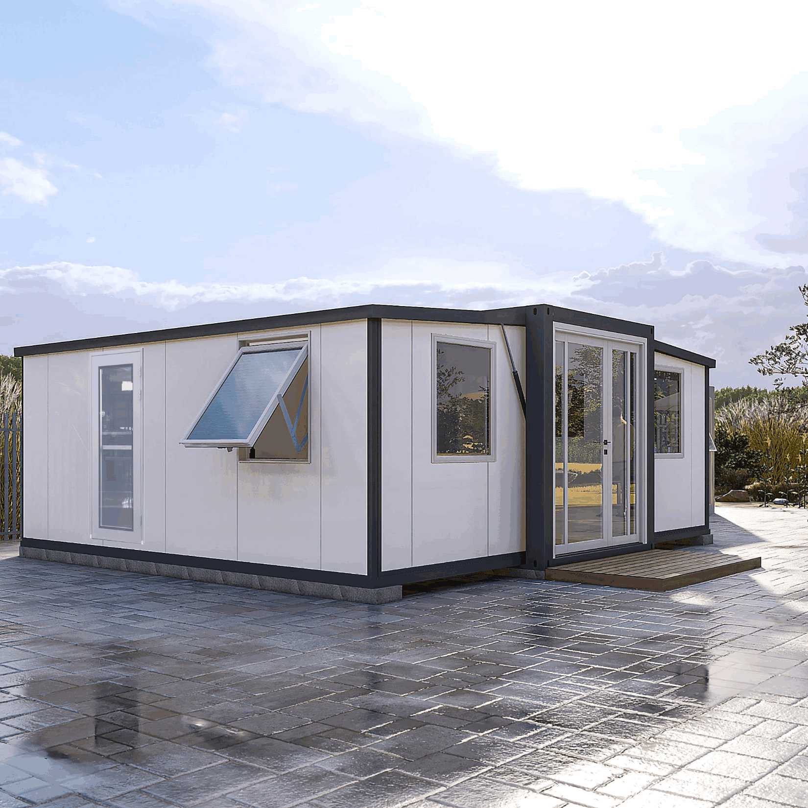 FOLDABLE CONTAINER HOUSE